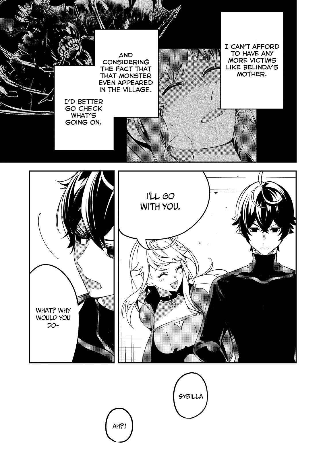 Saint of Black Kite ~The Banished Healer Masters Dark Magic With Abundant Magical Power~ Chapter 3 page 9 - Chapter 3: It’s impossible not to doubt someone who says he is not suspicious.