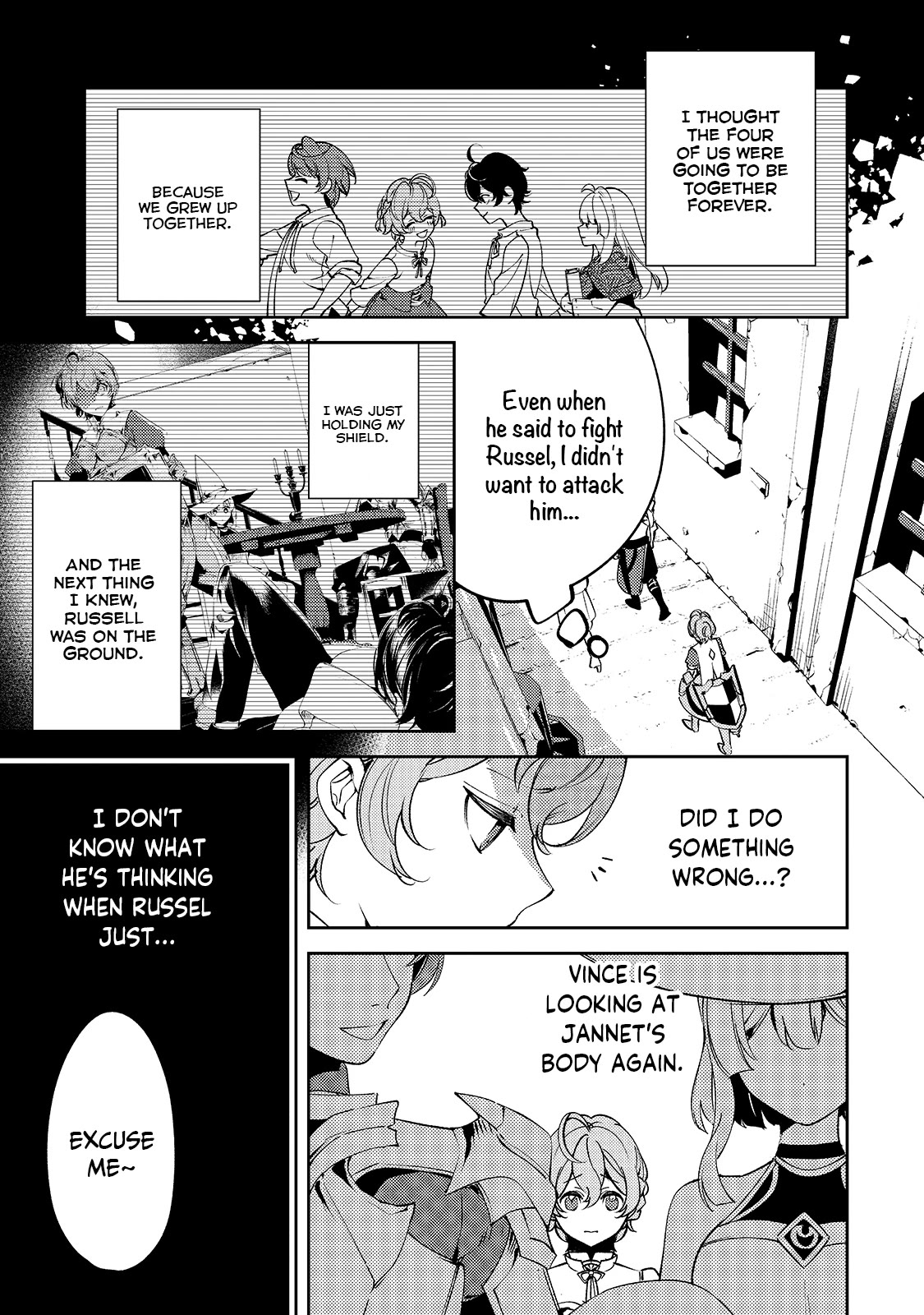 Saint of Black Kite ~The Banished Healer Masters Dark Magic With Abundant Magical Power~ Chapter 4 page 4 - Chapter 4: The lost things that will never return.
