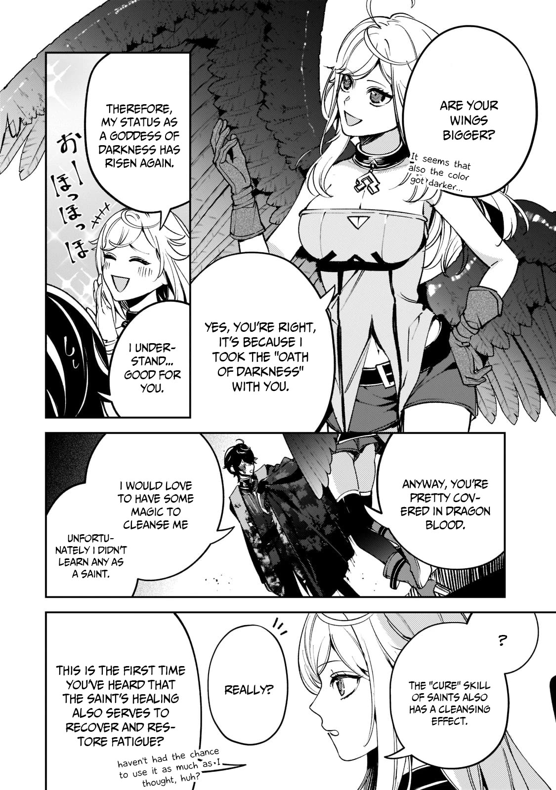 Saint of Black Kite ~The Banished Healer Masters Dark Magic With Abundant Magical Power~ Chapter 6 page 17 - Chapter 6: The bravery and the story of that bird, together with the goddess he believed in.