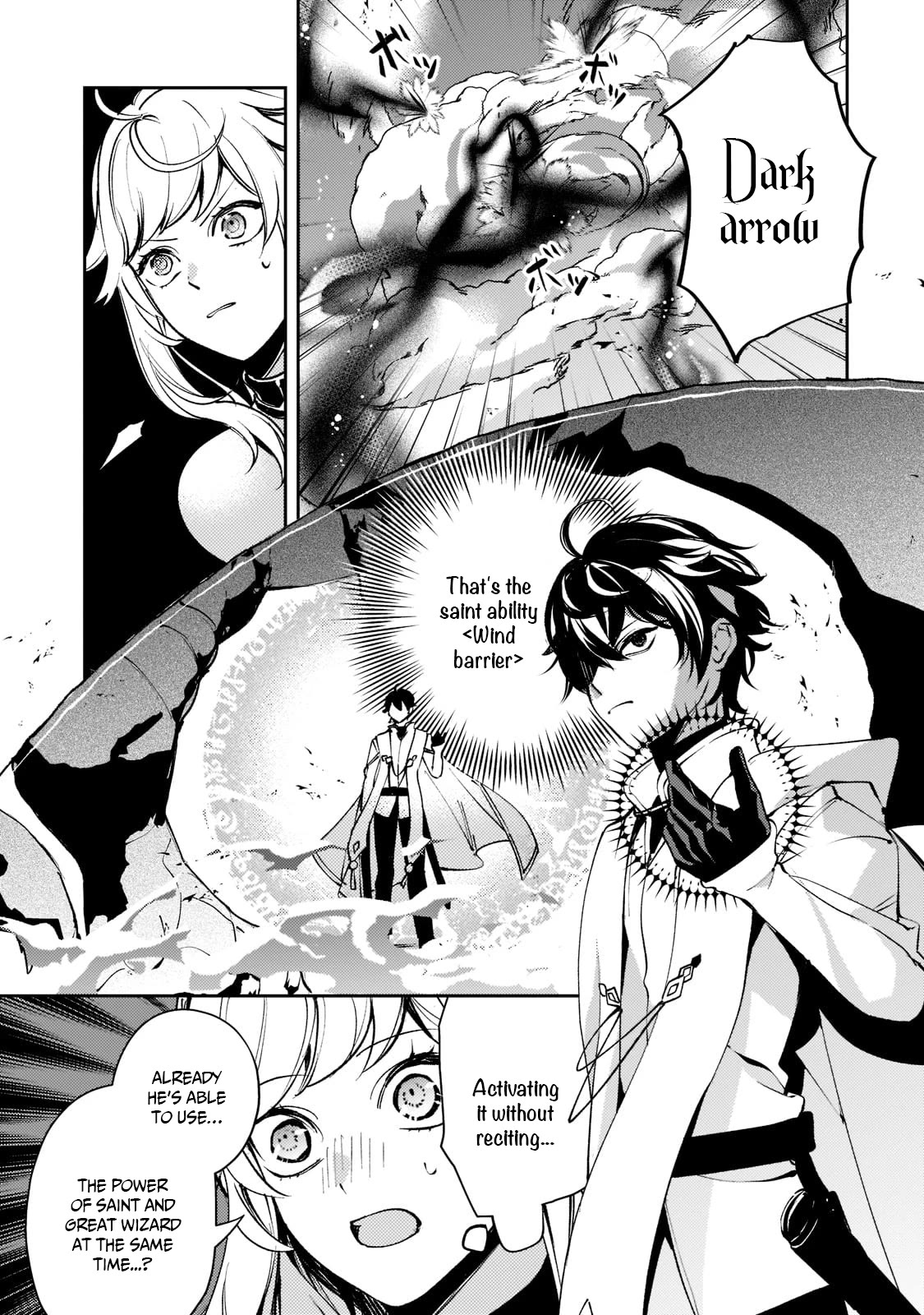 Saint of Black Kite ~The Banished Healer Masters Dark Magic With Abundant Magical Power~ Chapter 6 page 9 - Chapter 6: The bravery and the story of that bird, together with the goddess he believed in.