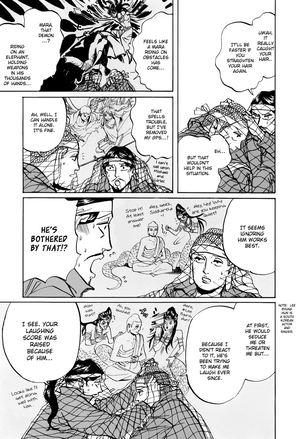 Saint Oniisan Chapter 20 page 12 - Chapter 20 : Christian Names in Moderation