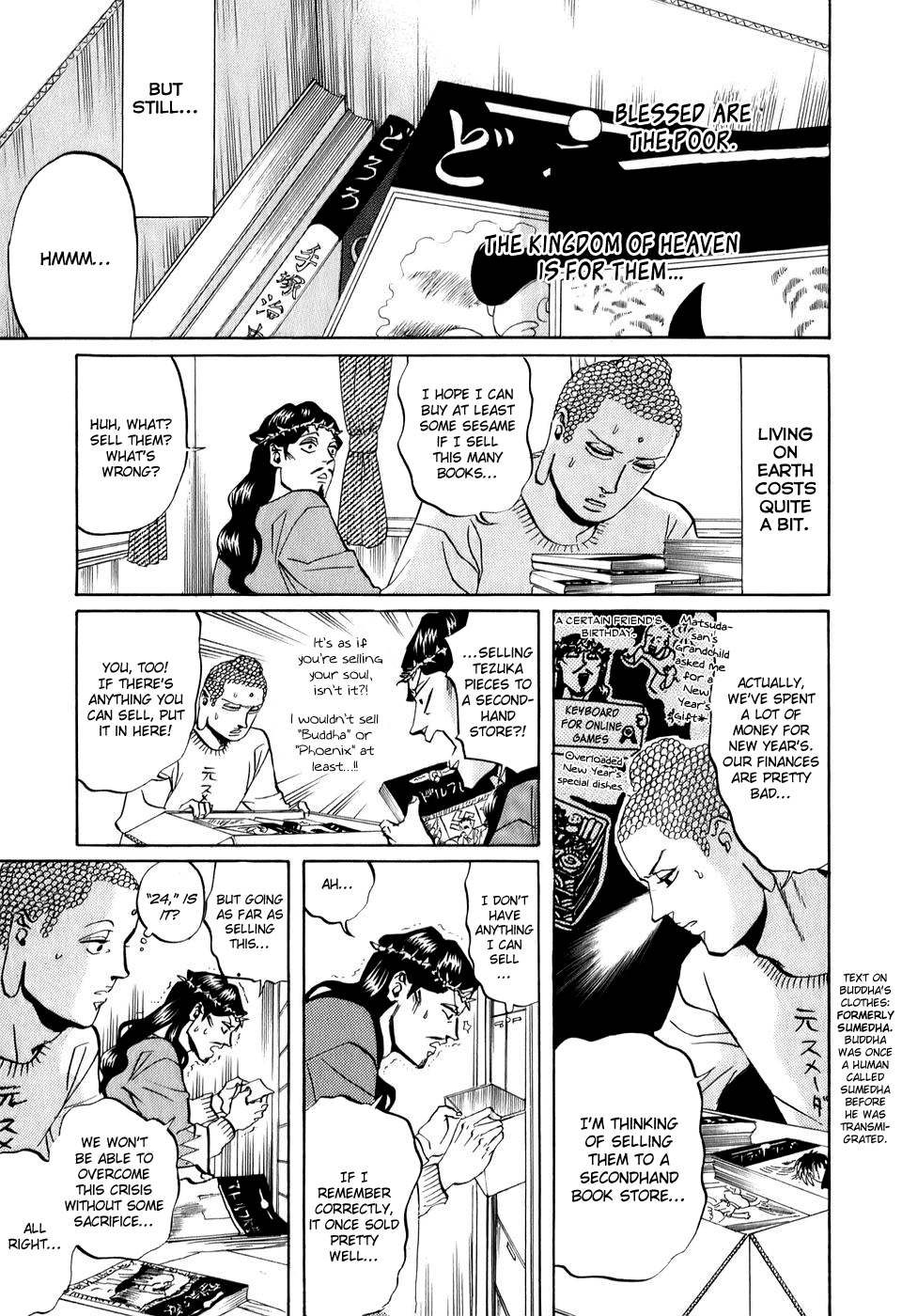 Saint Oniisan Chapter 22.2 page 2 - Chapter 22 v2 : A Nose, Glasses, and Buddha