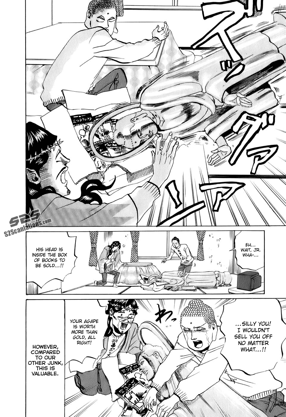 Saint Oniisan Chapter 22.2 page 5 - Chapter 22 v2 : A Nose, Glasses, and Buddha
