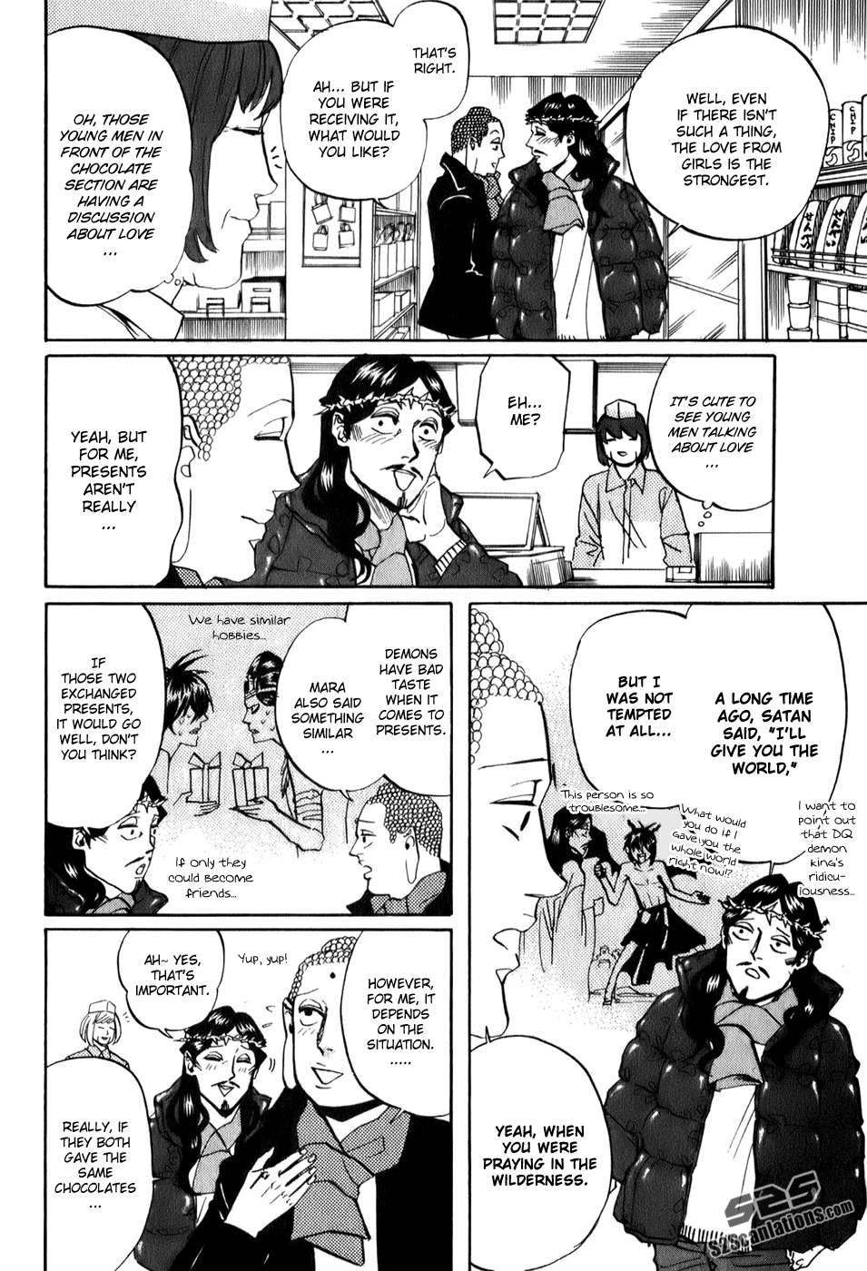 Saint Oniisan Chapter 23.2 page 16 - Chapter 23 v2 : Last-minute Chocolate