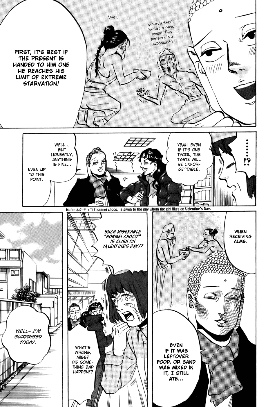 Saint Oniisan Chapter 23.2 page 17 - Chapter 23 v2 : Last-minute Chocolate