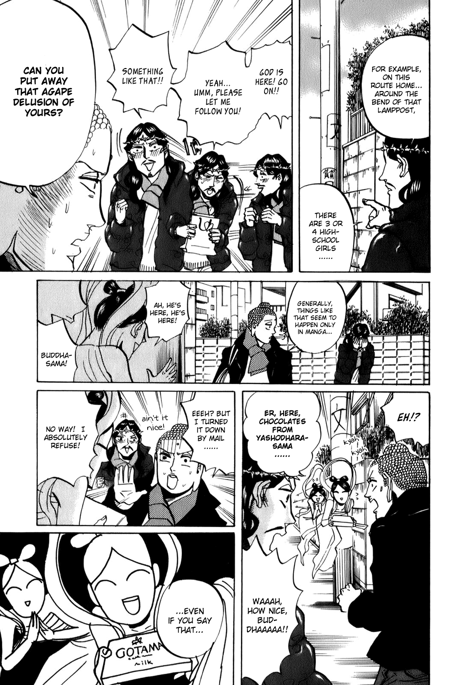 Saint Oniisan Chapter 23.2 page 19 - Chapter 23 v2 : Last-minute Chocolate