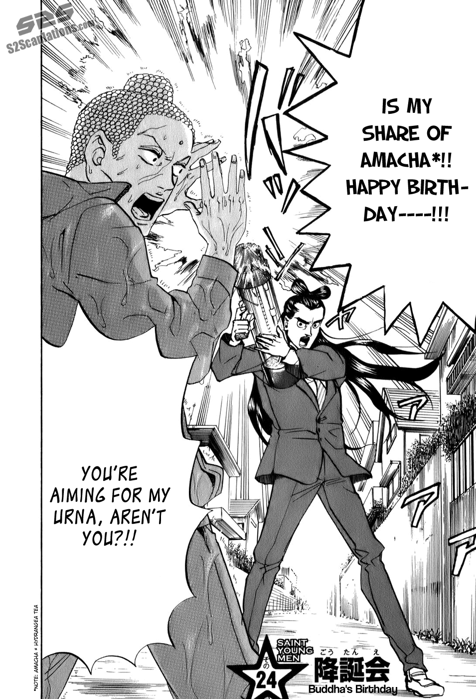 Saint Oniisan Chapter 24.2 page 3 - Chapter 24 v2 : Buddha's Birthday