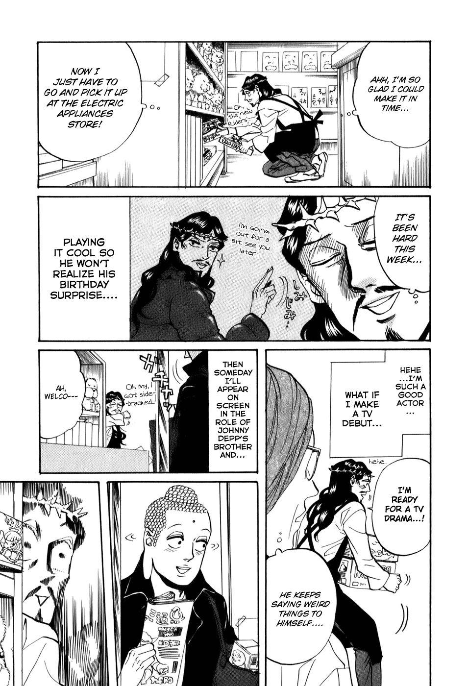 Saint Oniisan Chapter 24.2 page 8 - Chapter 24 v2 : Buddha's Birthday
