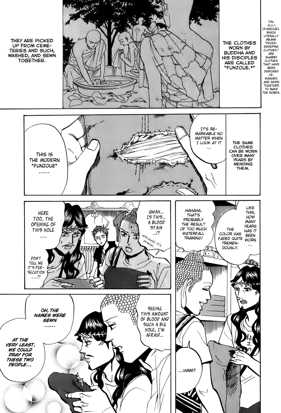 Saint Oniisan Chapter 25.2 page 2 - Chapter 25 v2 : Wearing Clothes