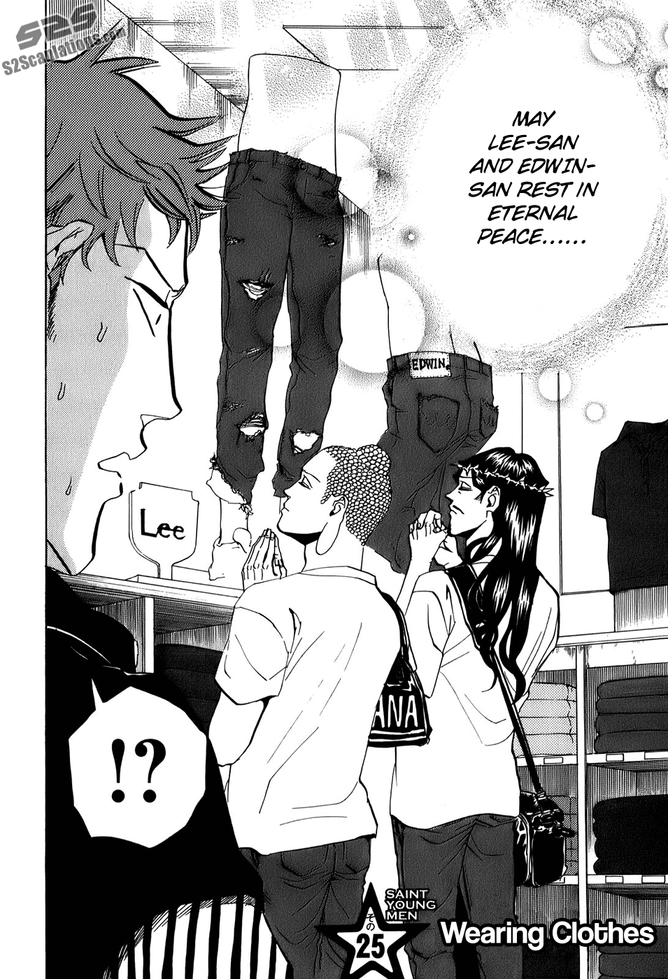 Saint Oniisan Chapter 25.2 page 3 - Chapter 25 v2 : Wearing Clothes