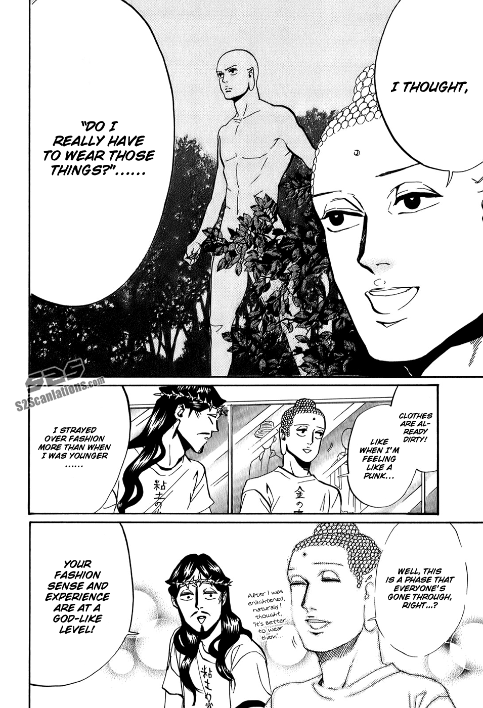 Saint Oniisan Chapter 25.2 page 7 - Chapter 25 v2 : Wearing Clothes