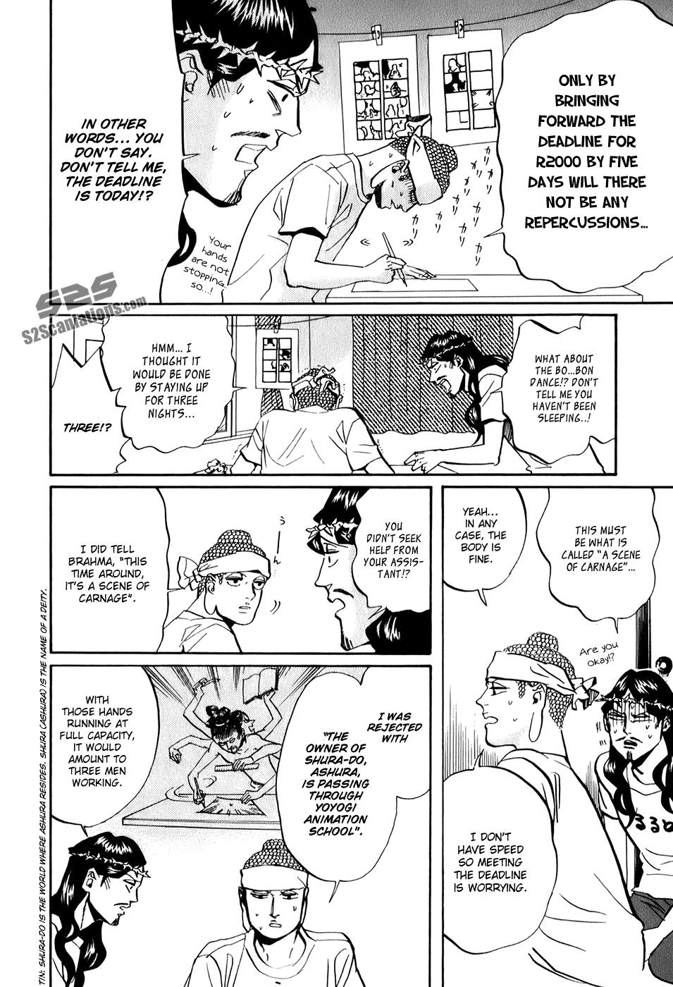 Saint Oniisan Chapter 27.2 page 4 - Chapter 27 v2 : Obon. Brahma. Bon.