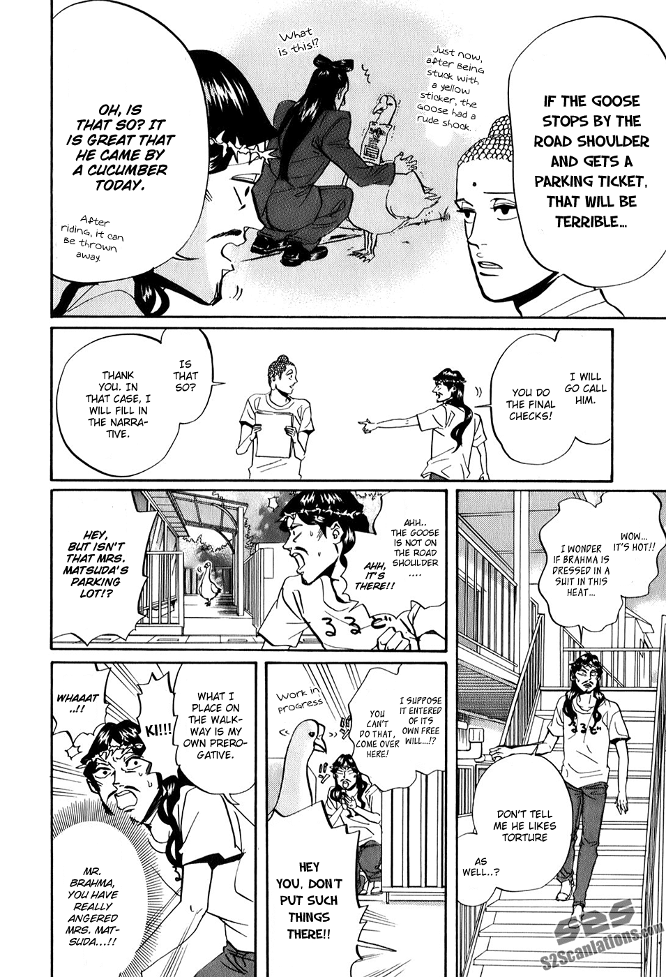 Saint Oniisan Chapter 27.2 page 8 - Chapter 27 v2 : Obon. Brahma. Bon.