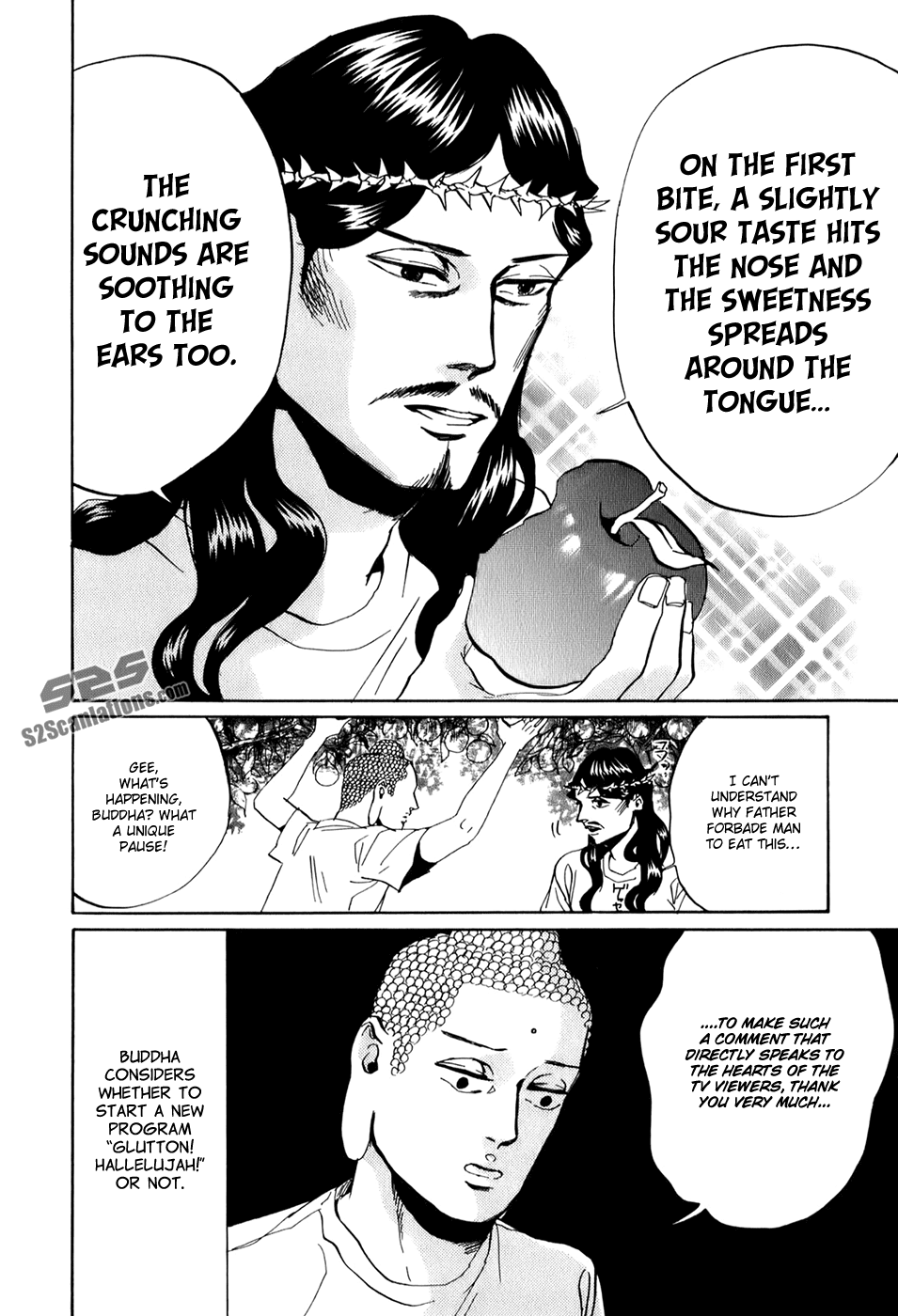 Saint Oniisan Chapter 29.2 page 13 - Chapter 29 v2 : Apple Advisory