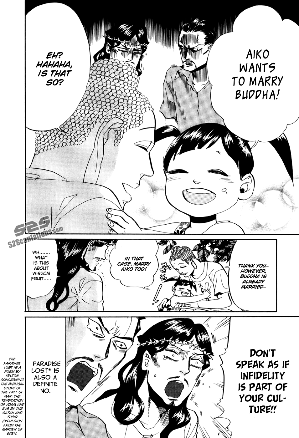 Saint Oniisan Chapter 29.2 page 9 - Chapter 29 v2 : Apple Advisory