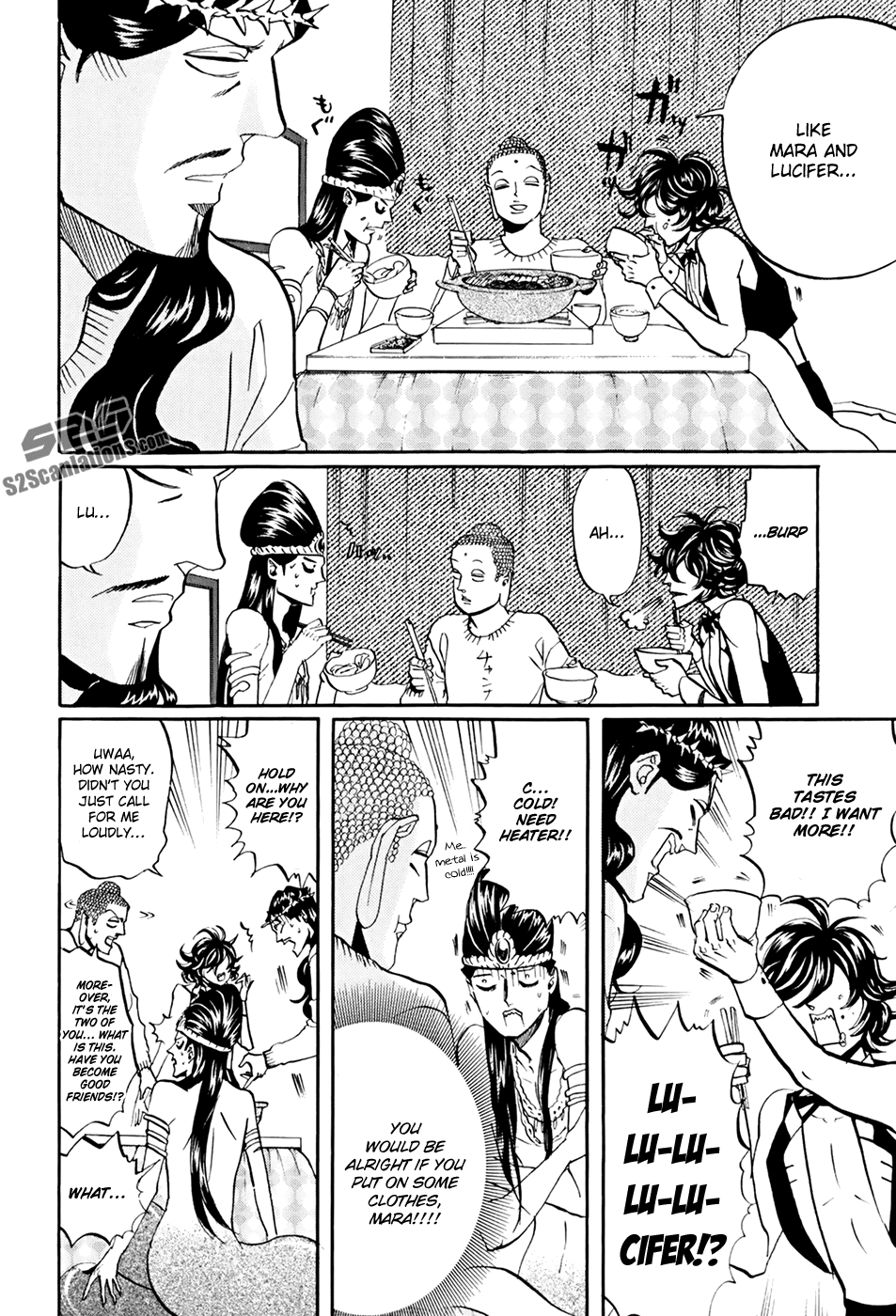 Saint Oniisan Chapter 32.2 page 11 - Chapter 32 v2 : Snuggly Plan!