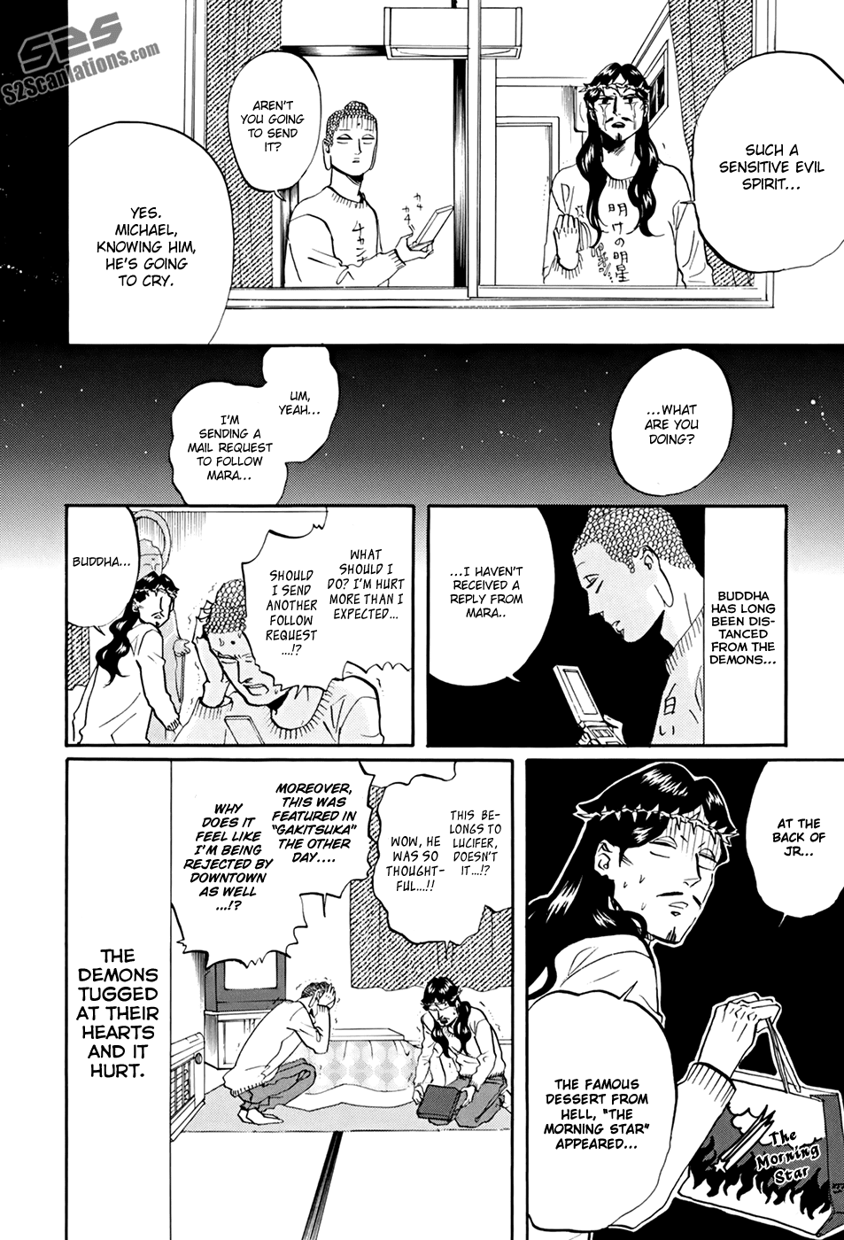 Saint Oniisan Chapter 32.2 page 17 - Chapter 32 v2 : Snuggly Plan!