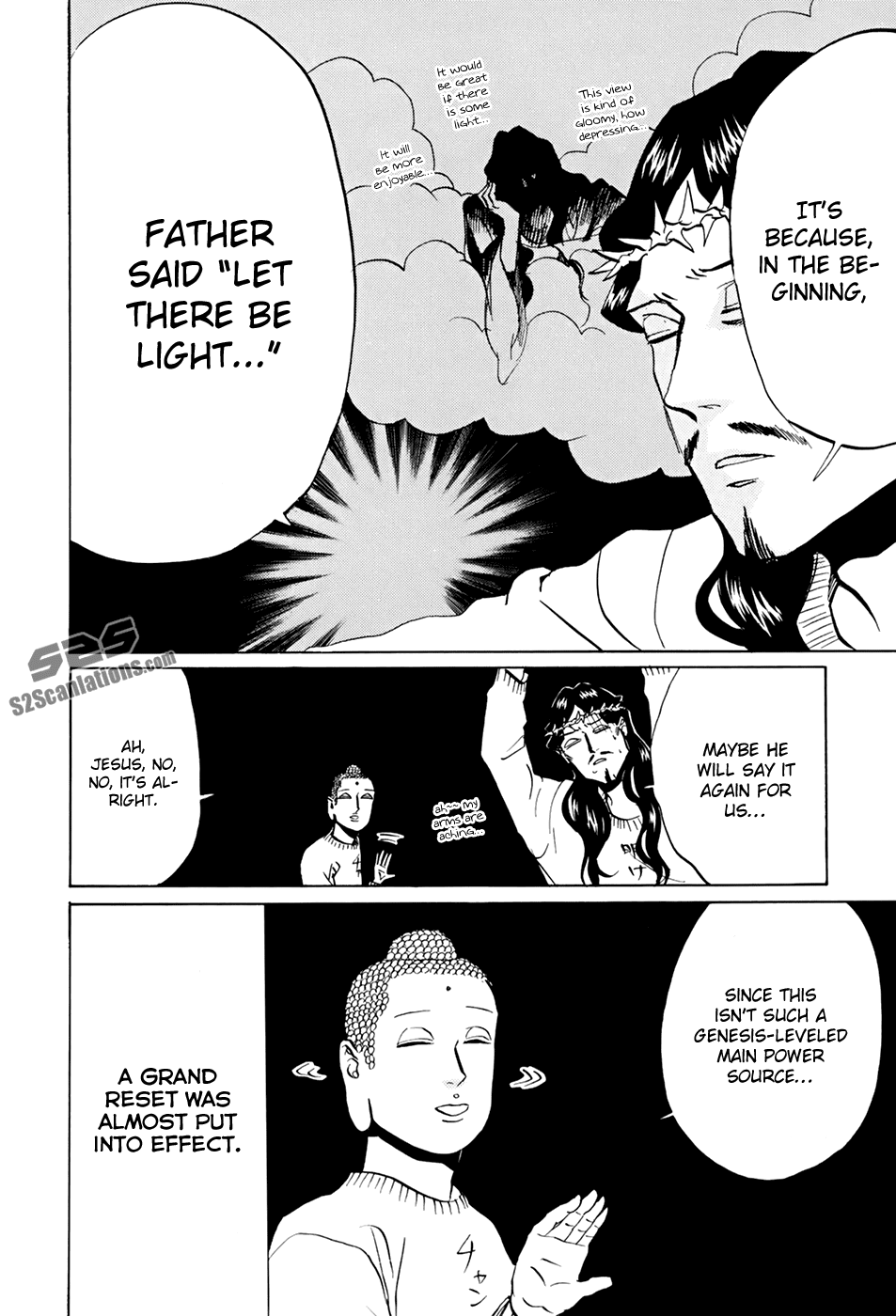 Saint Oniisan Chapter 32.2 page 9 - Chapter 32 v2 : Snuggly Plan!