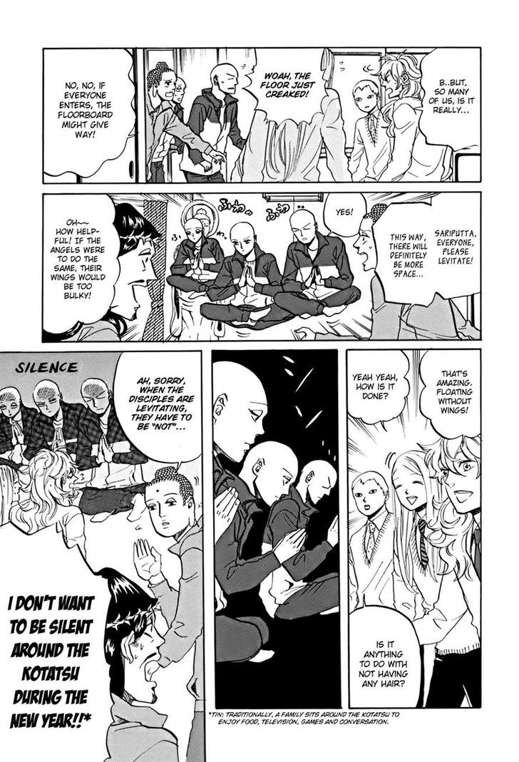 Saint Oniisan Chapter 33 page 11 - Chapter 33 : It's the New Year Yo! All Members Gather!