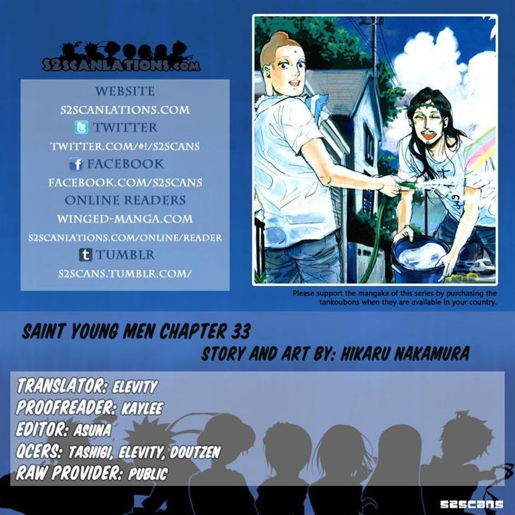 Saint Oniisan Chapter 33 page 19 - Chapter 33 : It's the New Year Yo! All Members Gather!