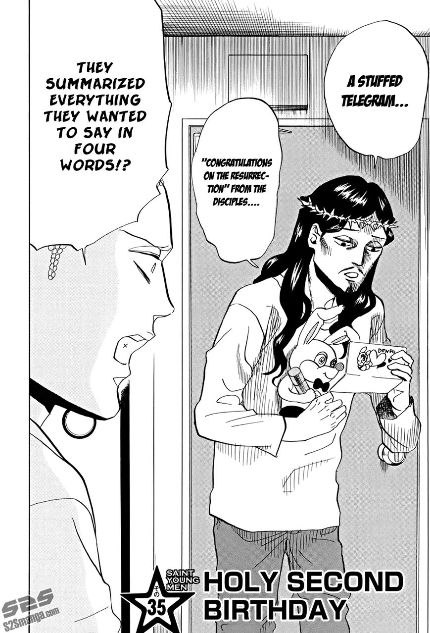 Saint Oniisan Chapter 35 page 3 - Chapter 35 : Holy Second Birthday