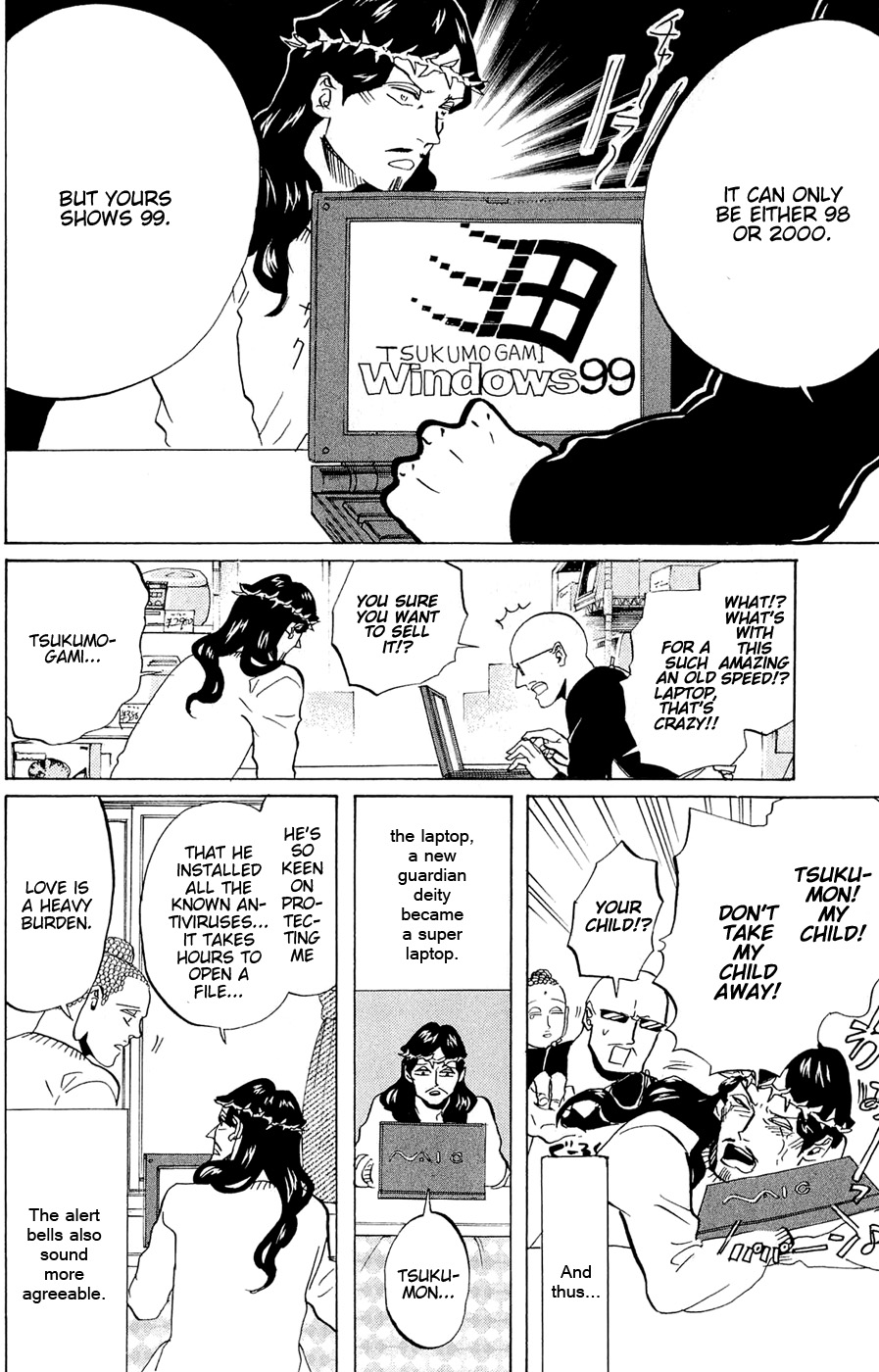 Saint Oniisan Chapter 45.2 page 17 - Chapter 45 v2 : Eight millions and ninety nine
