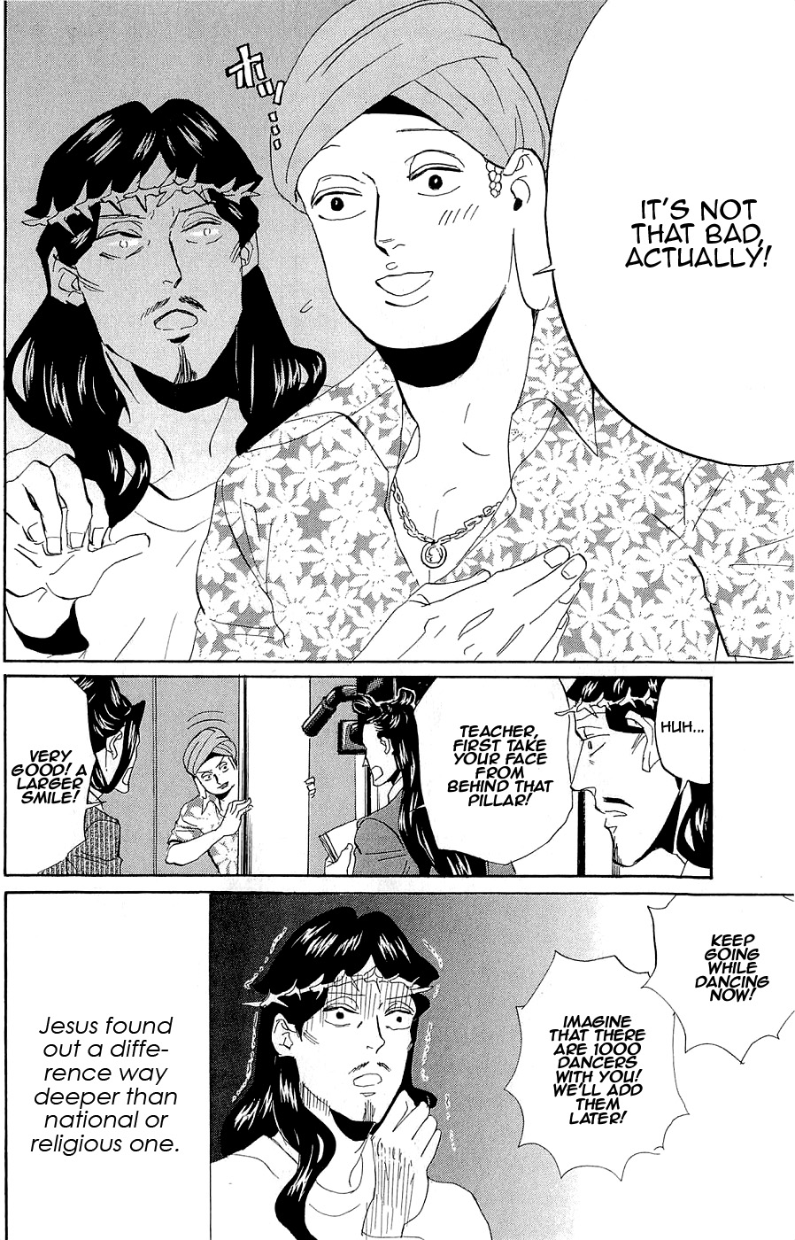 Saint Oniisan Chapter 47 page 12 - Chapter 47 v2 : Prove that you exist!