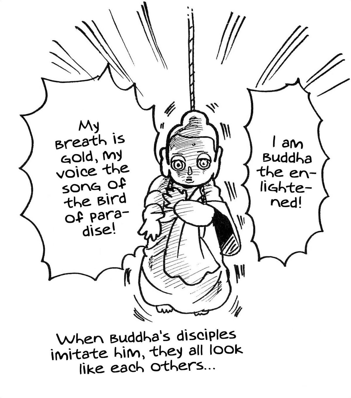 Saint Oniisan Chapter 47 page 17 - Chapter 47 v2 : Prove that you exist!