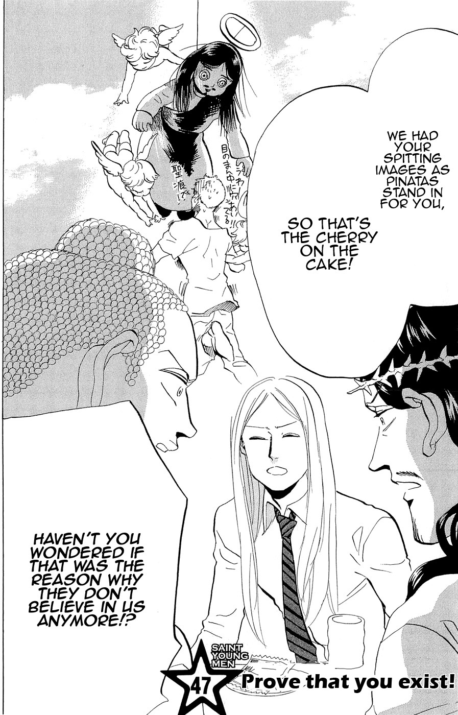 Saint Oniisan Chapter 47 page 2 - Chapter 47 v2 : Prove that you exist!