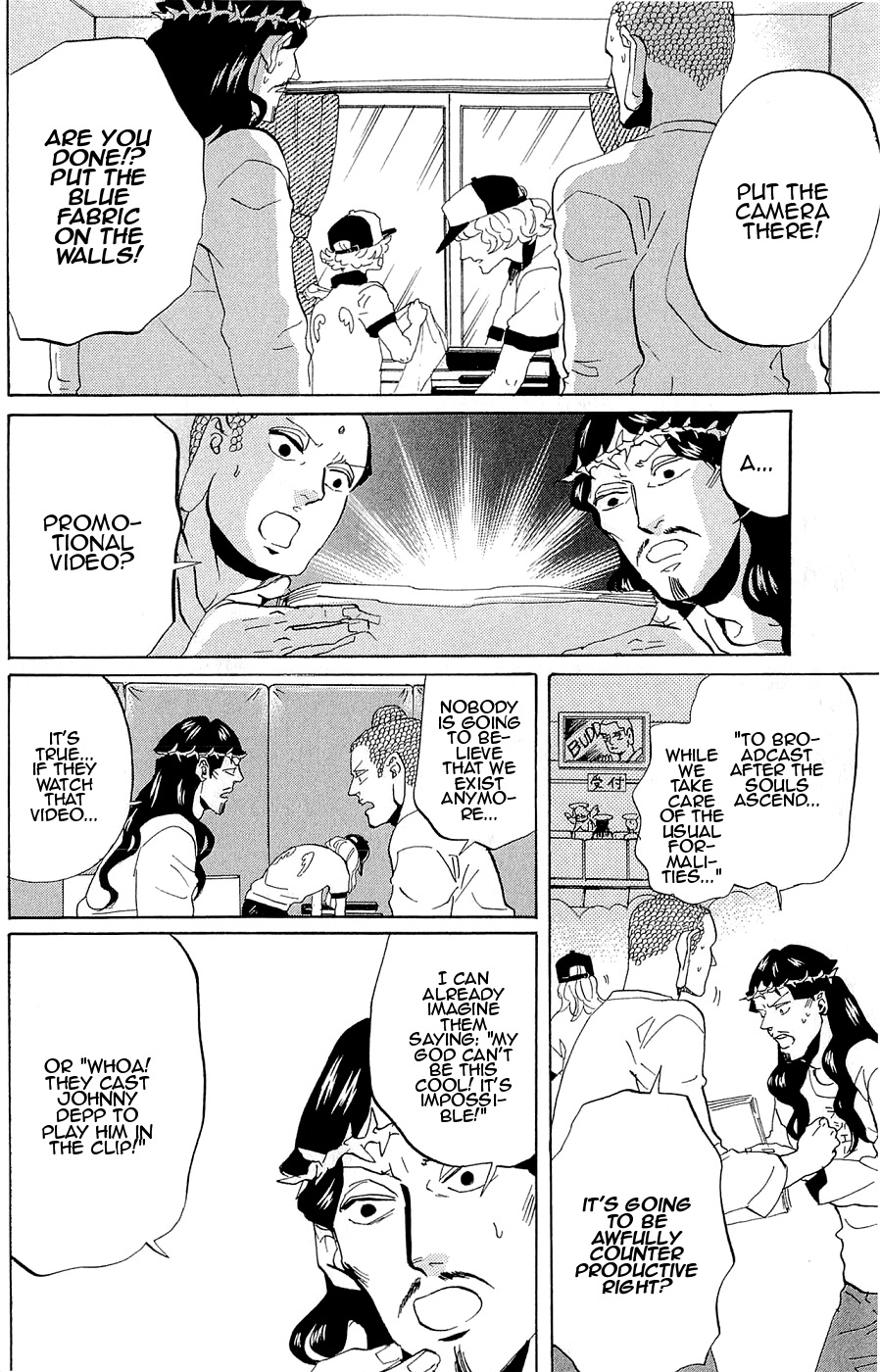 Saint Oniisan Chapter 47 page 4 - Chapter 47 v2 : Prove that you exist!