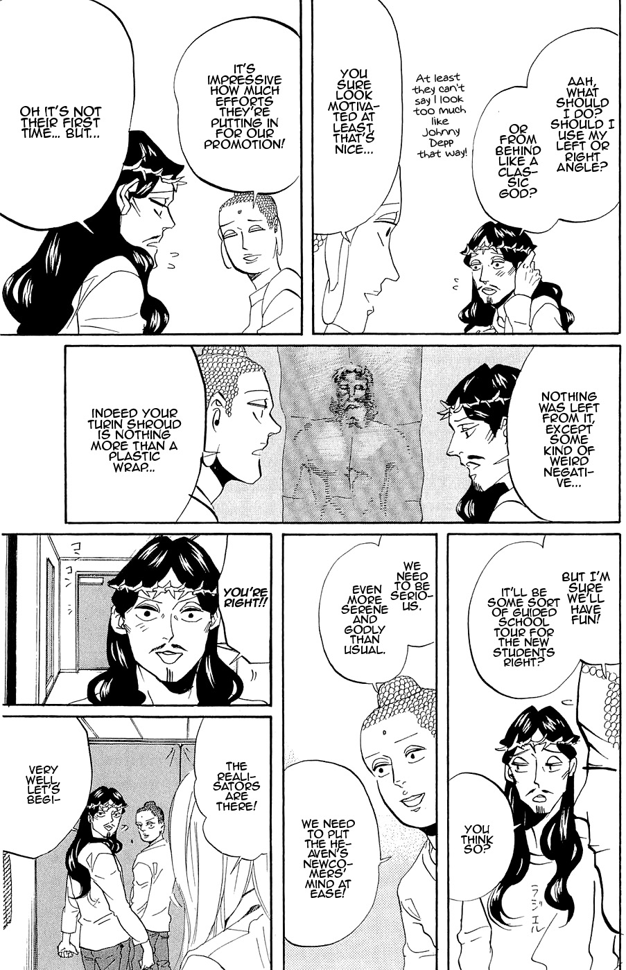 Saint Oniisan Chapter 47 page 5 - Chapter 47 v2 : Prove that you exist!