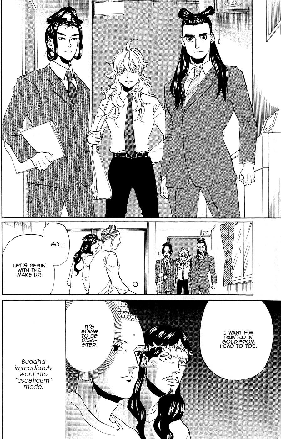Saint Oniisan Chapter 47 page 6 - Chapter 47 v2 : Prove that you exist!