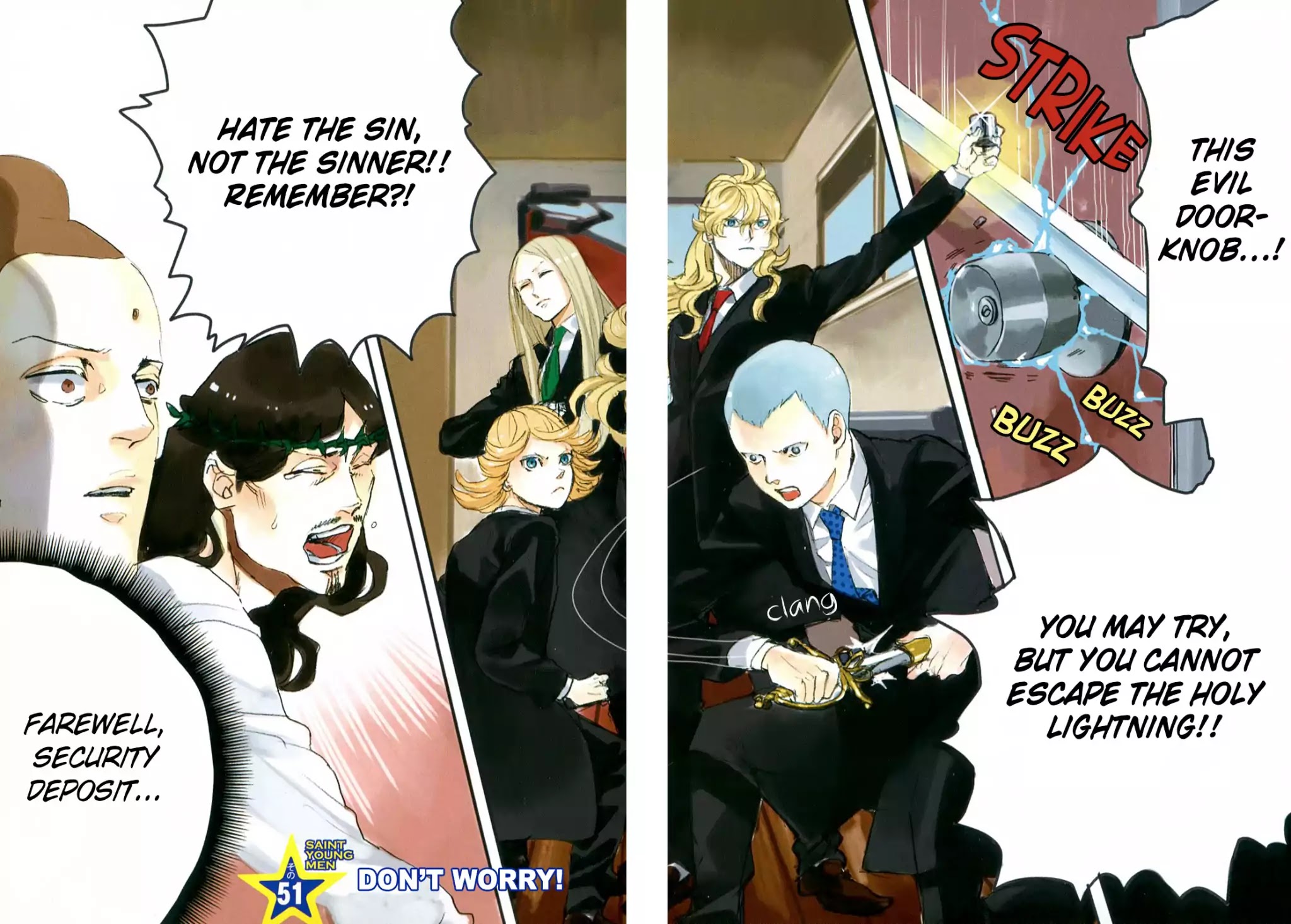 Saint Oniisan Chapter 51 page 4 - Chapter 51: Don' t Worry!