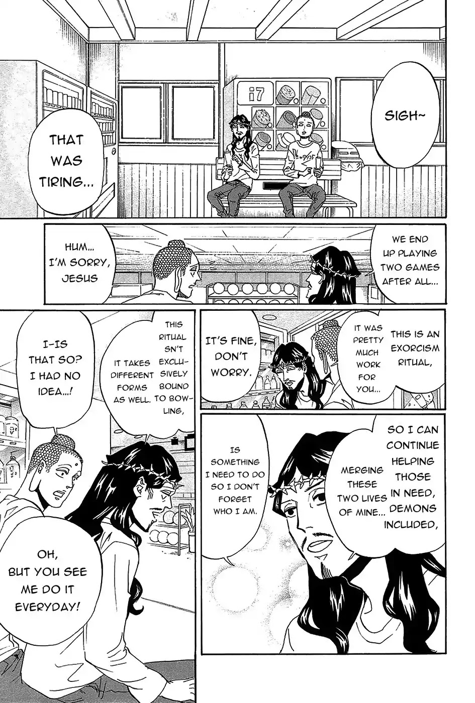 Saint Oniisan Chapter 52 page 17 - Chapter 52
