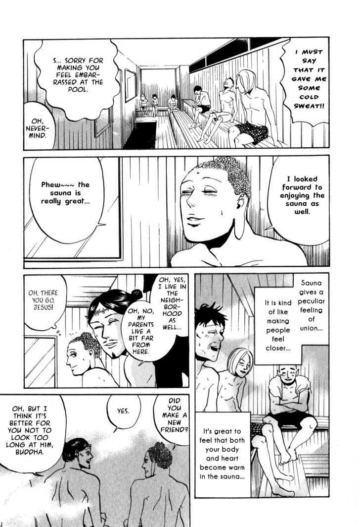 Saint Oniisan Chapter 6 page 9 - Chapter 6 : Summer Jam in the Community Center