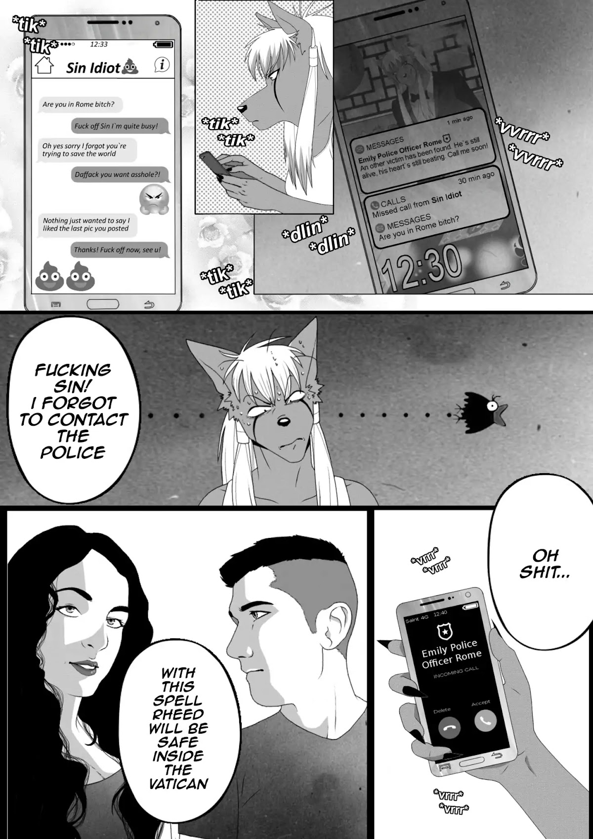 Saint - Redemption Chapter 3 page 28 - Chapter 3: Don't Get Me Mad PT.1