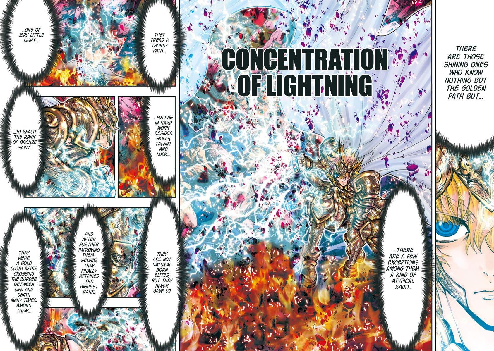 Saint Seiya Episode.G -Assassin- Chapter 101 page 2 - Chapter 101: The limit of infinity
