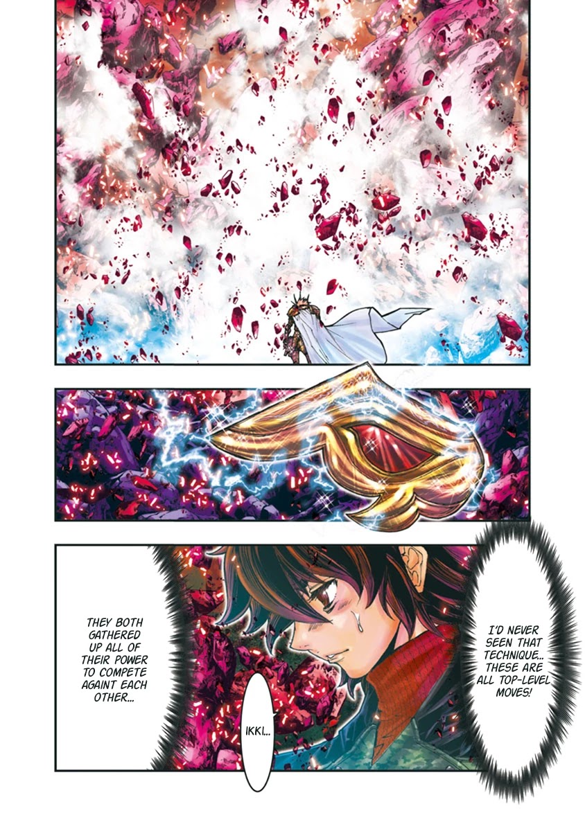 Saint Seiya Episode.G -Assassin- Chapter 102 page 13 - Chapter 102: Ninth sense