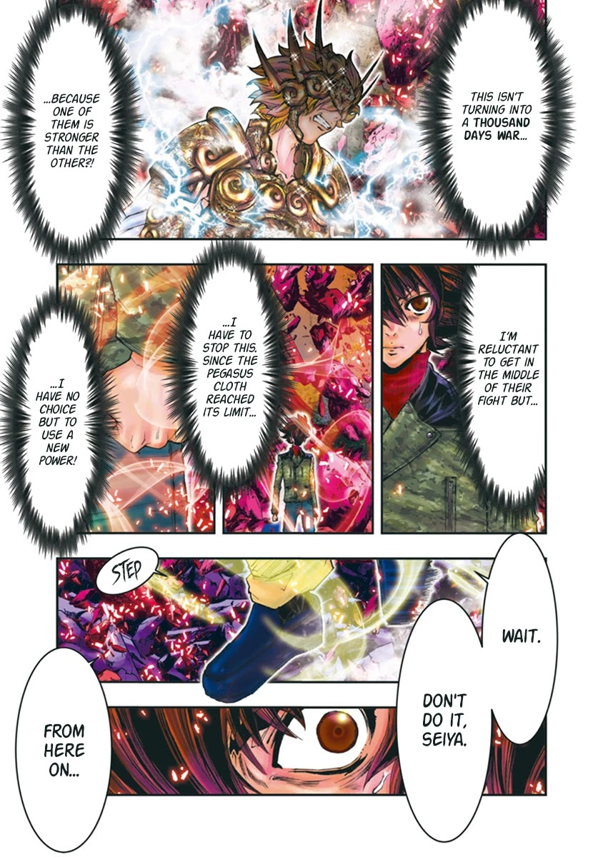 Saint Seiya Episode.G -Assassin- Chapter 102 page 14 - Chapter 102: Ninth sense