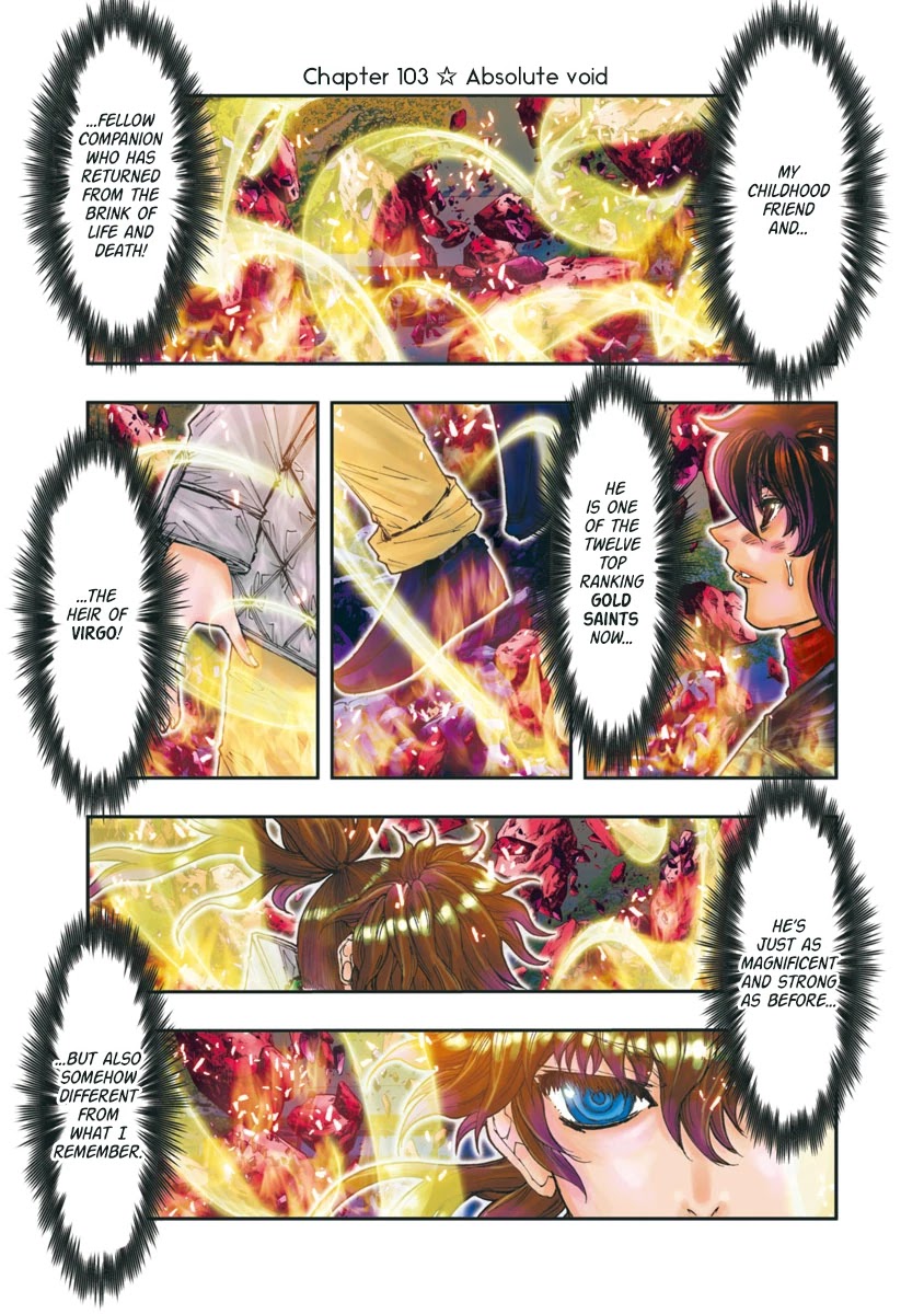 Saint Seiya Episode.G -Assassin- Chapter 103 page 1 - Chapter 103: Absolute void