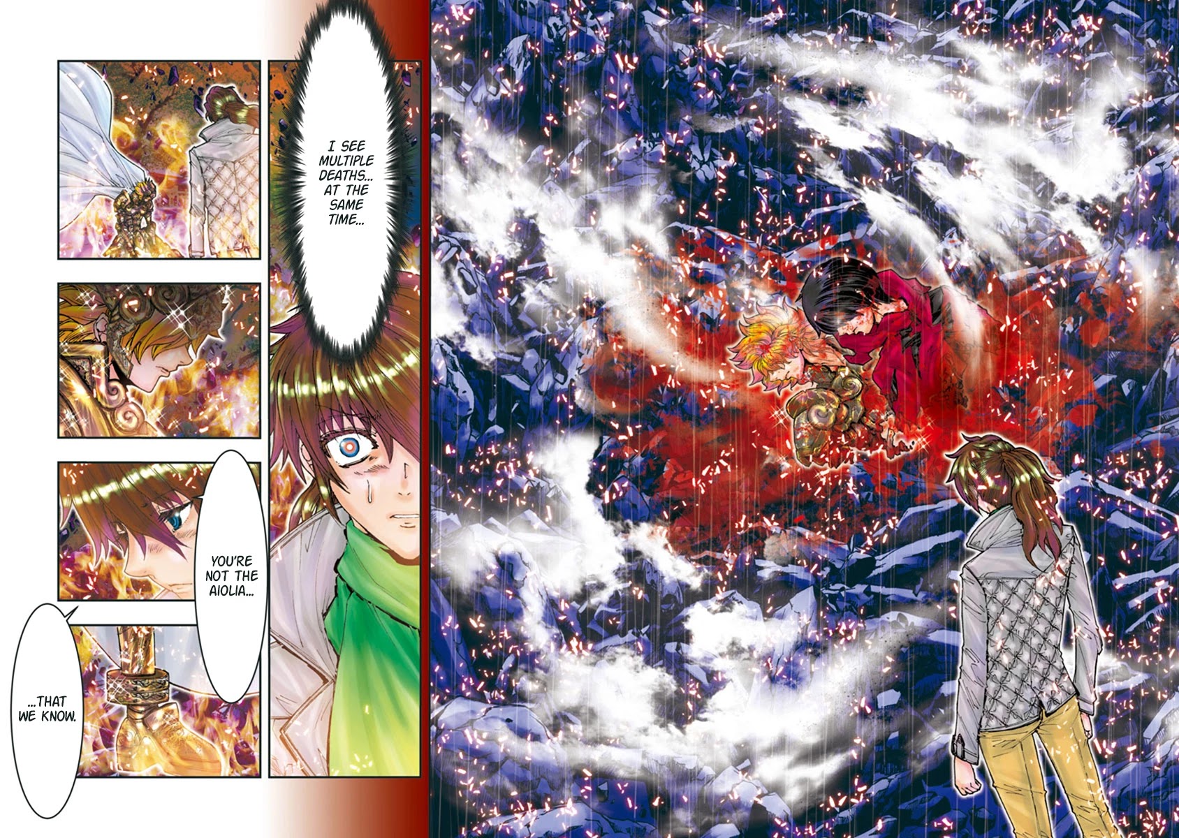 Saint Seiya Episode.G -Assassin- Chapter 103 page 9 - Chapter 103: Absolute void