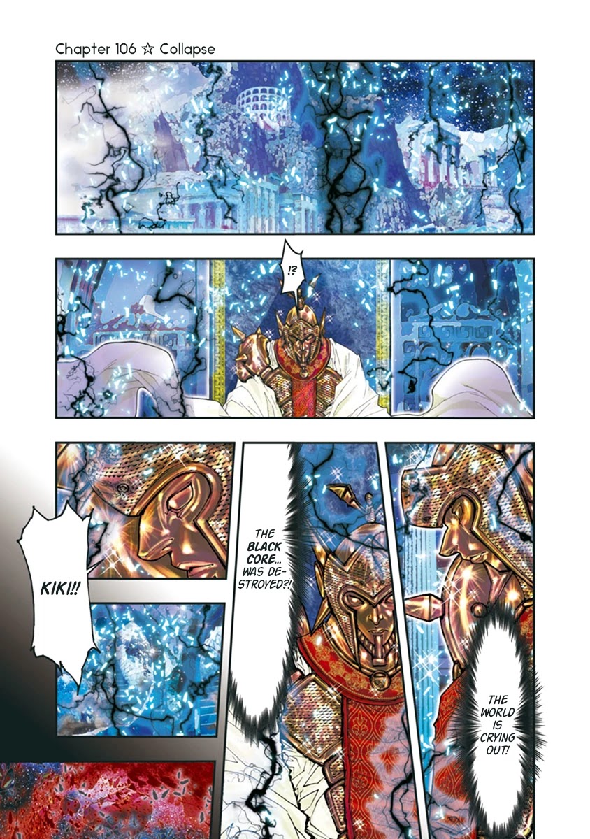 Saint Seiya Episode.G -Assassin- Chapter 106 page 1 - Chapter 106: Collapse