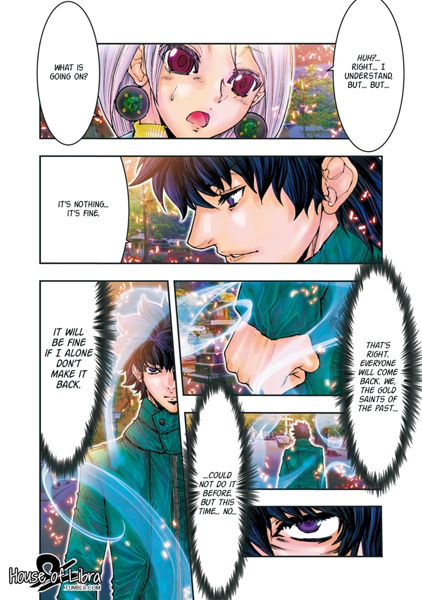 Saint Seiya Episode.G -Assassin- Chapter 106 page 13 - Chapter 106: Collapse