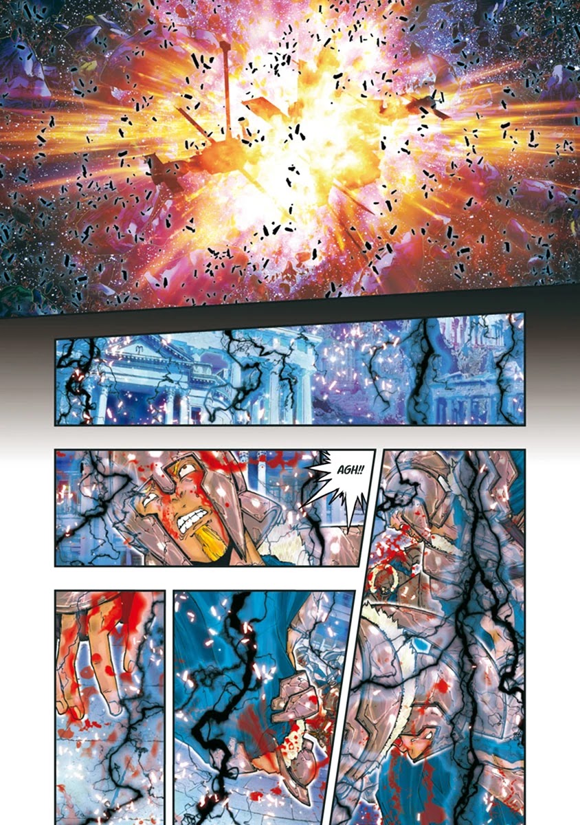 Saint Seiya Episode.G -Assassin- Chapter 106 page 3 - Chapter 106: Collapse