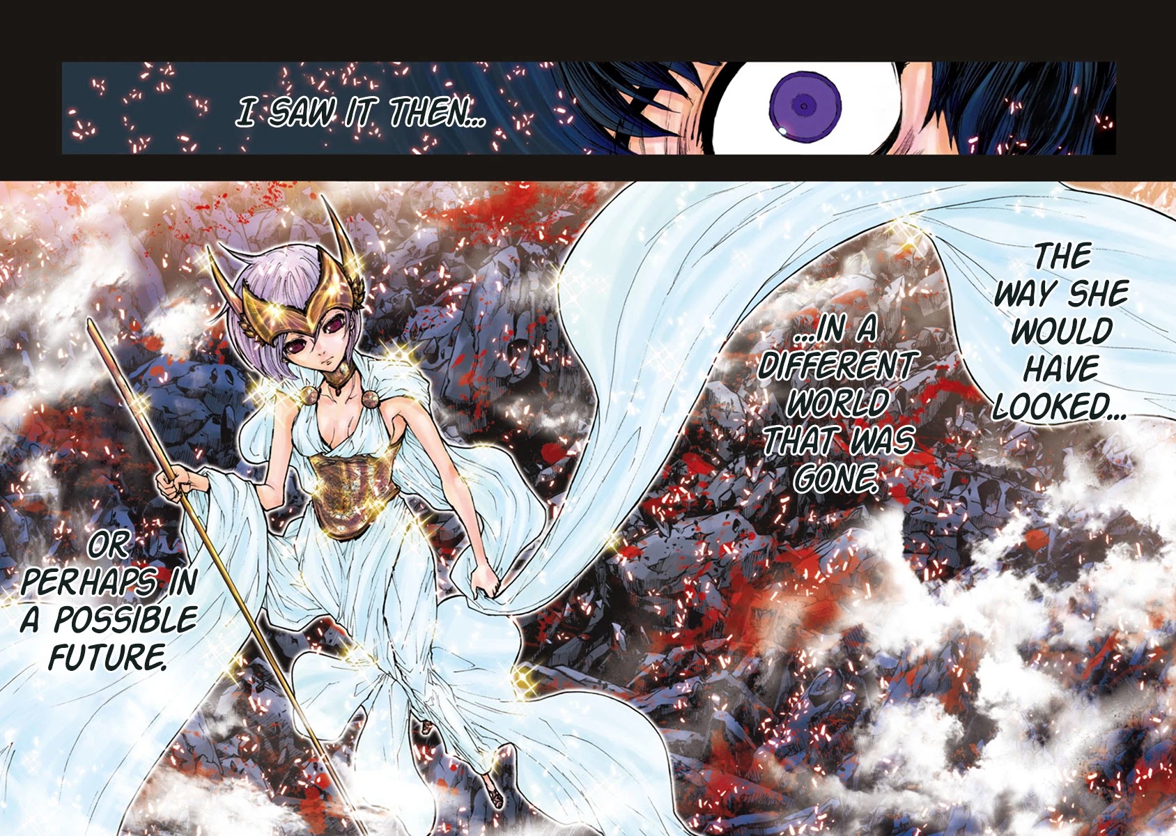 Saint Seiya Episode.G -Assassin- Chapter 107 page 6 - Chapter 107: Hope and light