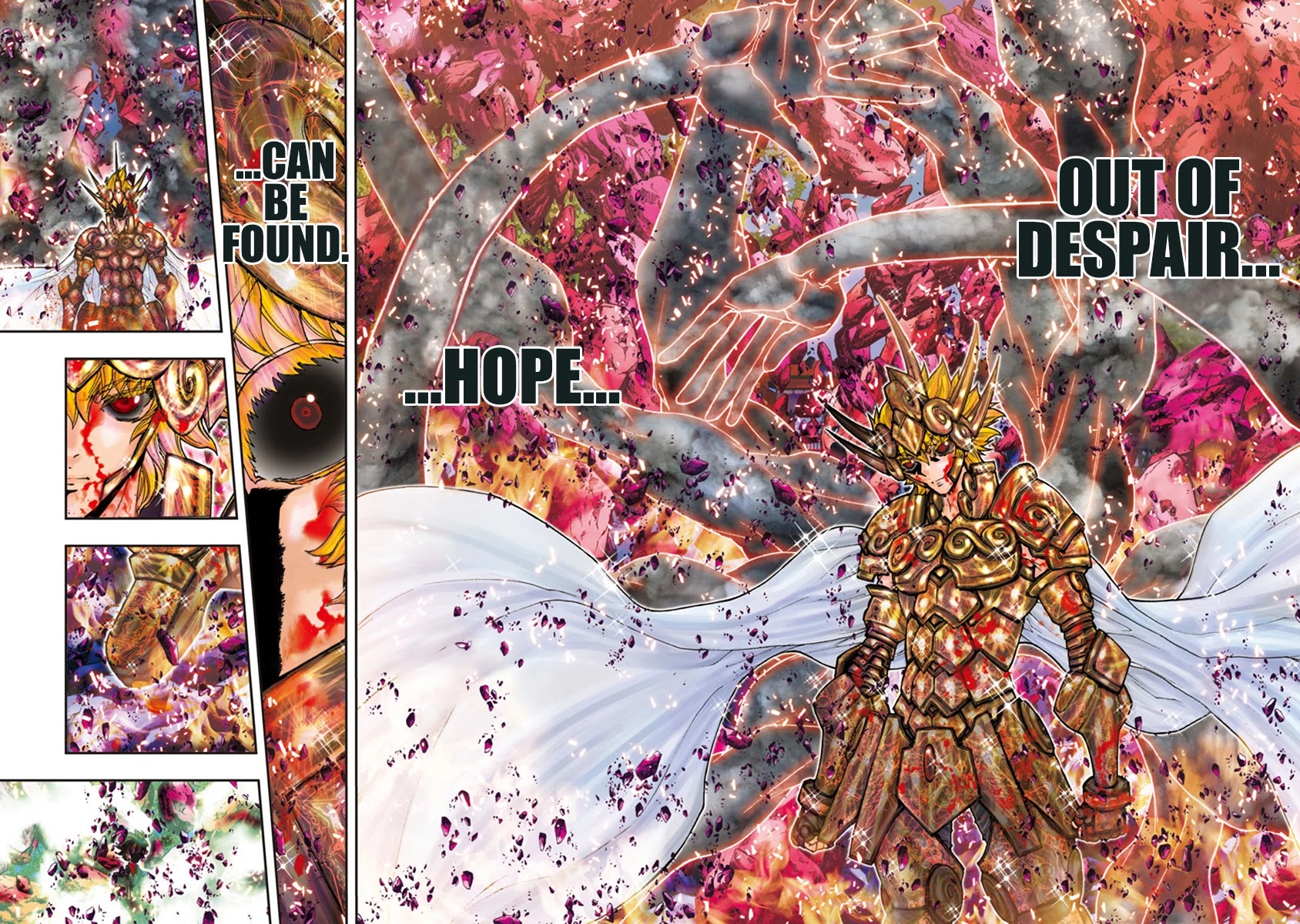 Saint Seiya Episode.G -Assassin- Chapter 107 page 8 - Chapter 107: Hope and light