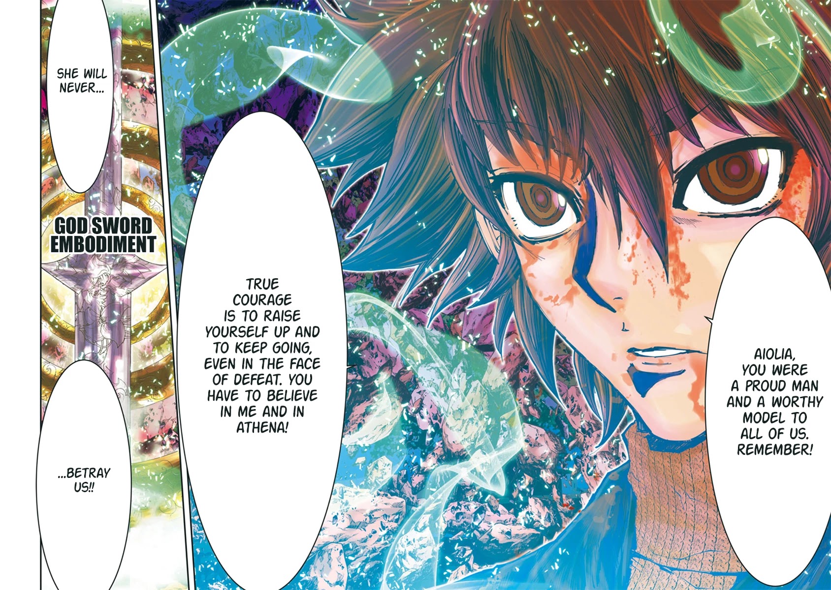 Saint Seiya Episode.G -Assassin- Chapter 108 page 11 - Chapter 108: Amaterasu