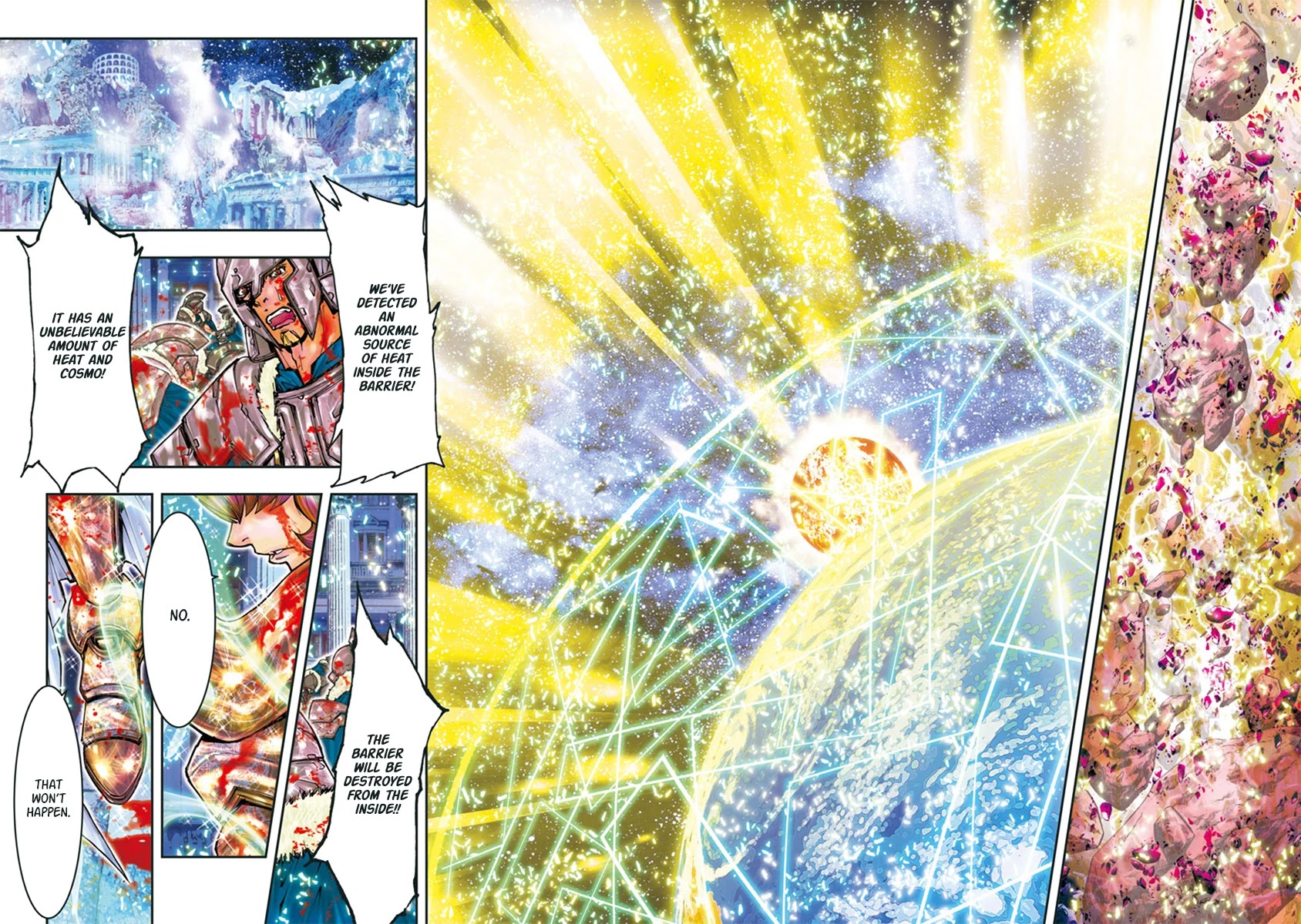 Saint Seiya Episode.G -Assassin- Chapter 109 page 12 - Chapter 109: Absolute Inviolability