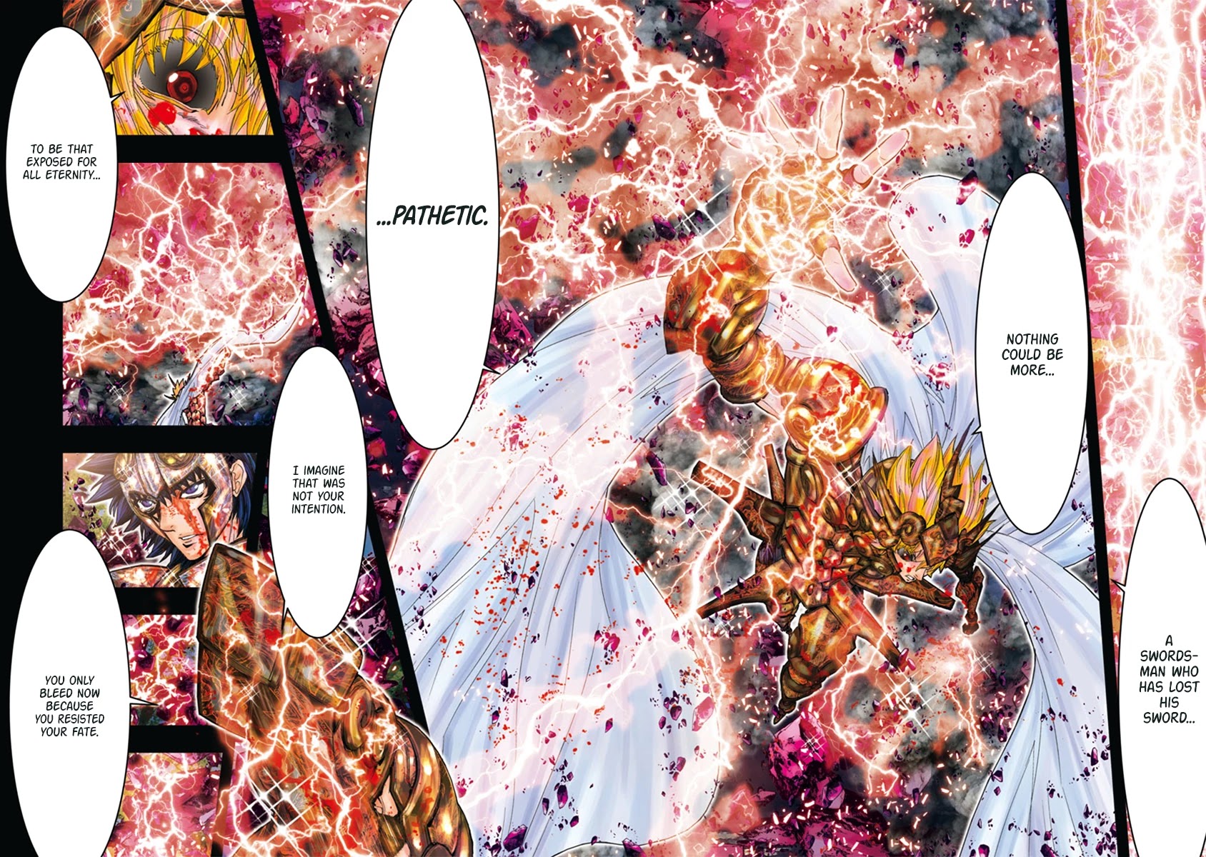 Saint Seiya Episode.G -Assassin- Chapter 116 page 3 - Chapter 116: Divine Punishment