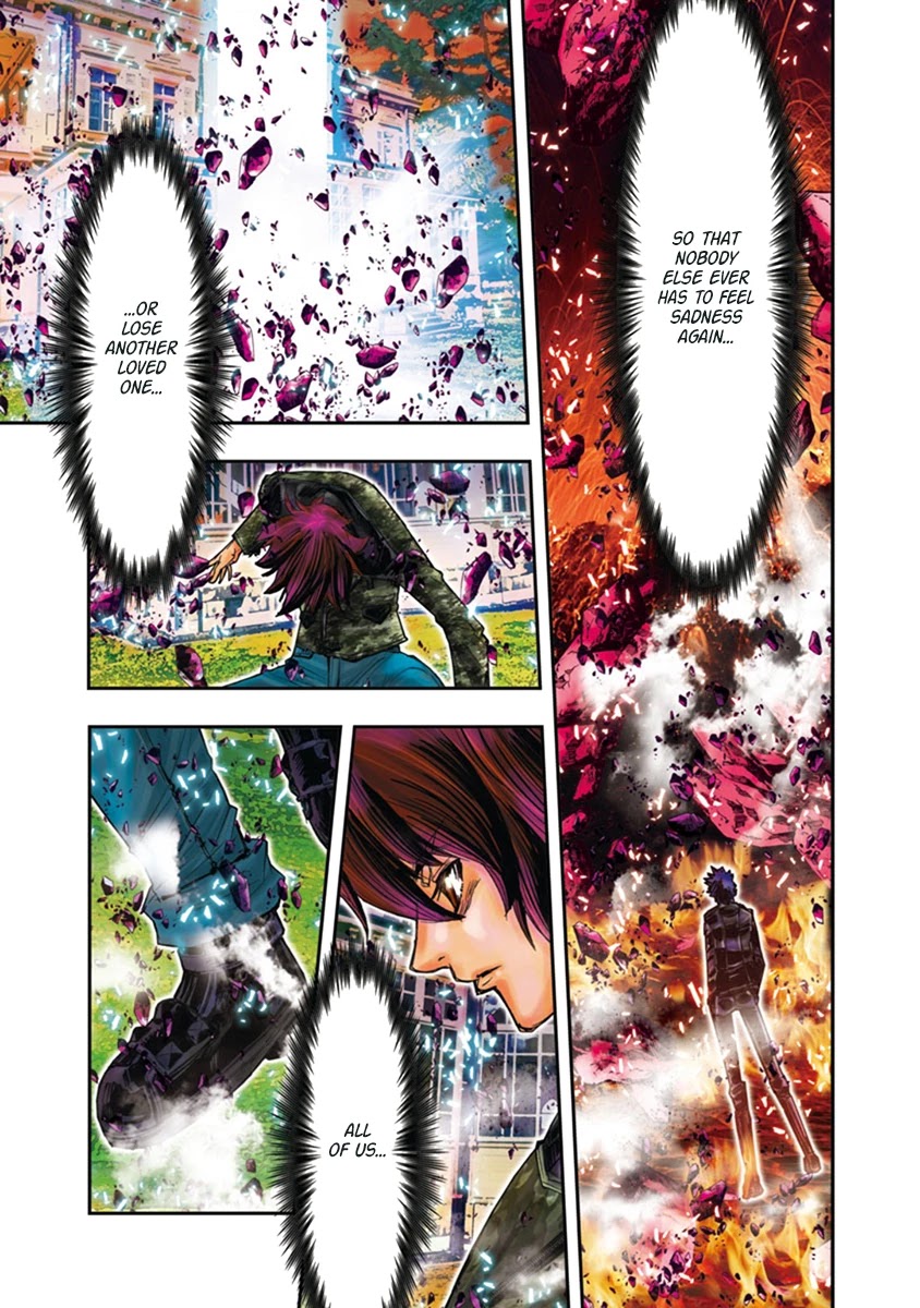Saint Seiya Episode.G -Assassin- Chapter 118 page 13 - Chapter 118: A Saint's Duty [END]